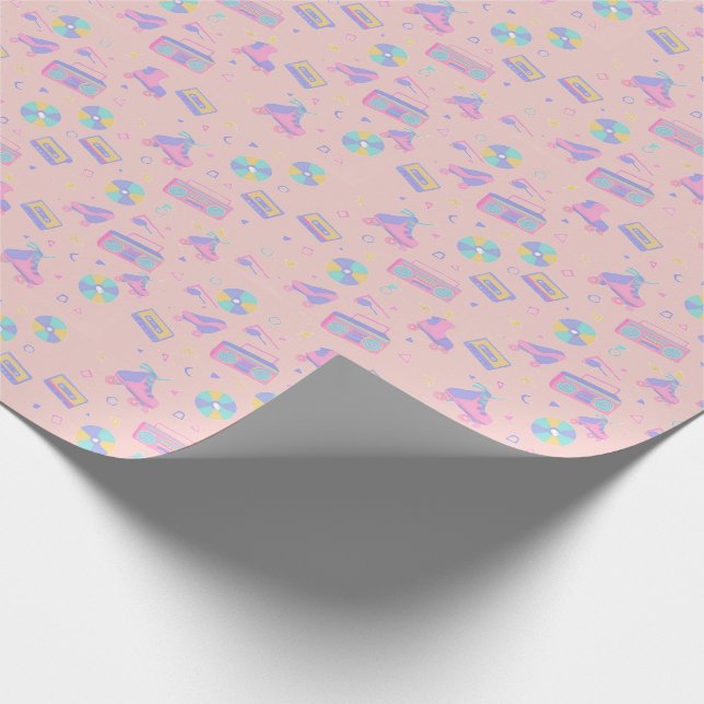 90s Retro Wrapping Paper (Corner)