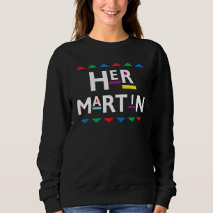 90s Sitcom Nostalgia Her Martin Couples Matching O Sweatshirt