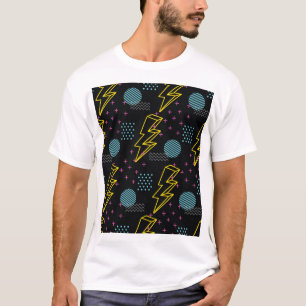 90's style: colourful abstract pattern T-Shirt