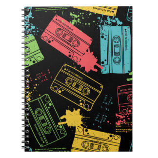 90s Style Cool Grunge Cassettes Notebook