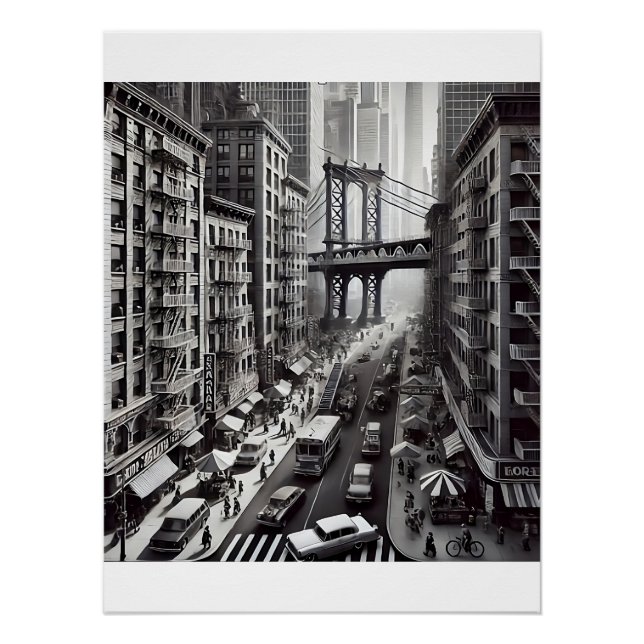 90s Style Glossy Poster (Front)