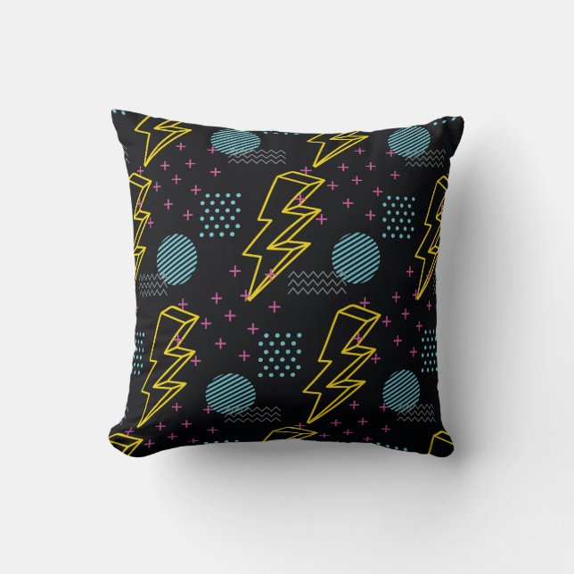 90's style seamless pattern cushion (Front)