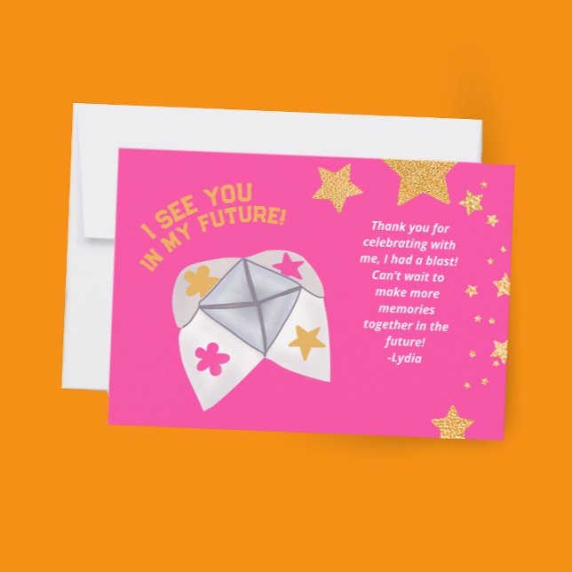 90s Throwback Fortune Party Thank You (Creator Uploaded)