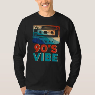 90s Vibe Retro Aesthetic Costume Party Outfit T-Shirt