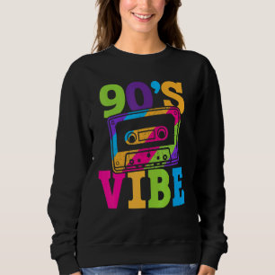 90's Vibe Vintage 1990s Music 90s Costume Party Ni Sweatshirt
