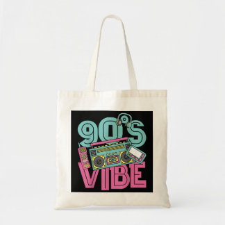 90s Vibe Vintage 1990s Music 90s Costume Party Nin Tote Bag