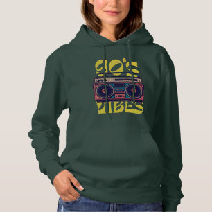 90's vibe vintage Boombox Hoodie