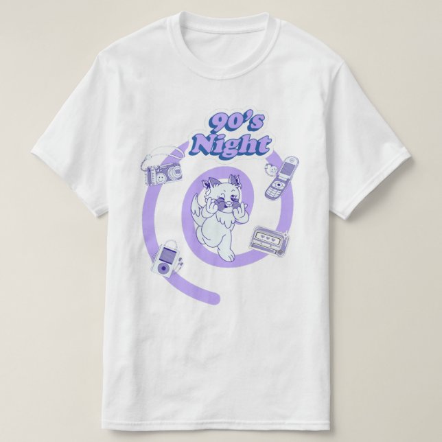 90's Vibes T-Shirt (Design Front)