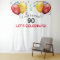 90th Birthday Balloon Backdrop, Photo Prop