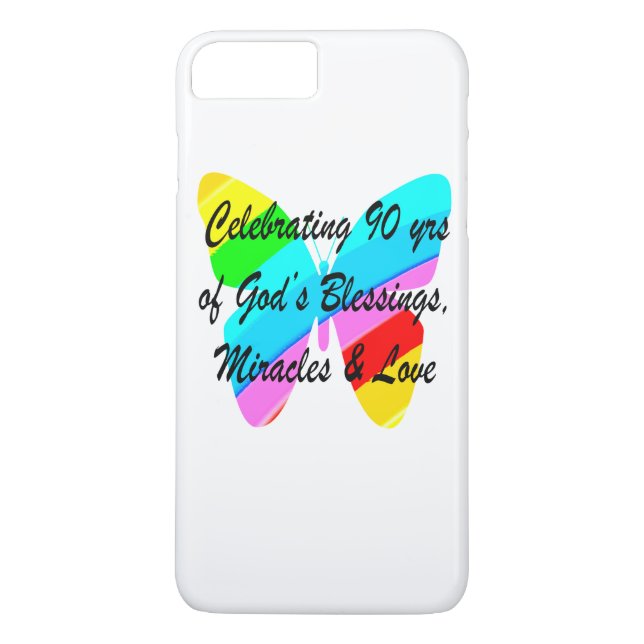 90TH BIRTHDAY BLESSING Case-Mate iPhone CASE (Back)