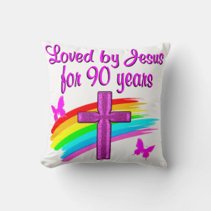 90TH BIRTHDAY BLESSINGS CUSHION