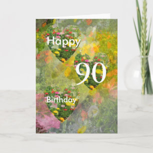 90th Birthday Card