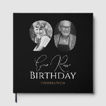 90th Birthday Celebration Personalised Photo