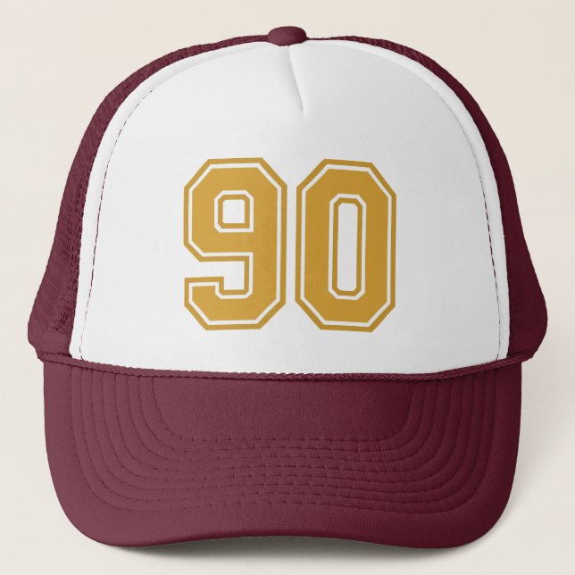 90th Birthday Classic Trucker Hat (Front)