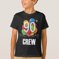 90th Birthday Crew 90 Party Crew Group Boy