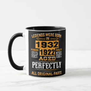 90th Birthday Gift For Legends Born July 1932 90 Mug