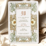 90th Birthday Invitation Art Nouveau by Mucha<br><div class="desc">Celebrate the remarkable milestone of 90 years with this enchanting 90th birthday invitation, showcasing Alphonse Mucha's vintage Art Nouveau foliage design. This exquisite invitation is a testament to the guest of honour's incredible journey through life, filled with cherished memories and achievements, parallelling the legendary Czech artist's lasting influence on the...</div>