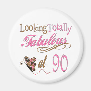 90th Birthday Magnet