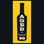 90th Birthday Party Invitation Aged to Perfection<br><div class="desc">A great birthday party toast for the 90 year old wine-loving lush in your life! This wine bottle design labelled with "Aged to Perfection" lets everyone know your oenophile has great taste, a great sense of humour and a great vintage. Give it as an over-the-hill roast gift or for their...</div>