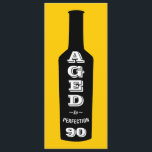 90th Birthday Party Invitation Aged to Perfection<br><div class="desc">A great birthday party toast for the 90 year old wine-loving lush in your life! This wine bottle design labelled with "Aged to Perfection" lets everyone know your oenophile has great taste, a great sense of humour and a great vintage. Give it as an over-the-hill roast gift or for their...</div>