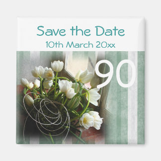 90th birthday party Save the Date Magnet