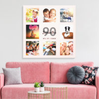 90th birthday rose gold name photo collage
