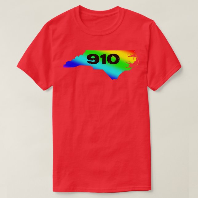 910 Rainbow T-Shirt (Design Front)