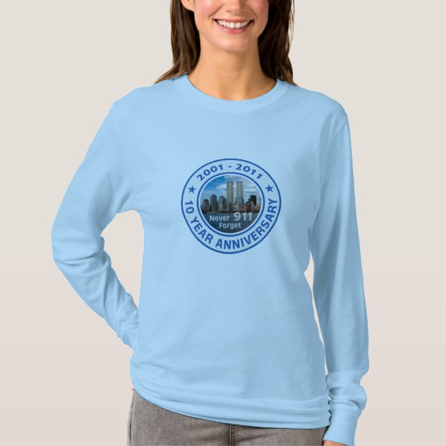 911 10 Year Anniversary T-Shirt (Front)