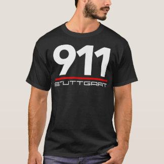911 Aircooled Flatsix Mezger Engine Car Guy T-Shirt