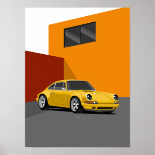 911 Classic Car Poster