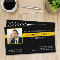 911 Dispatcher Custom Photo Emergency Services
