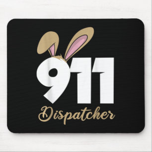 911 Dispatcher Easter Pullover Hoodie  Mouse Pad