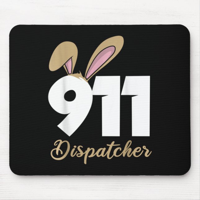 911 Dispatcher Easter Pullover Hoodie  Mouse Pad (Front)