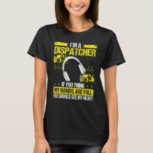 911 Dispatcher Fire and Police Dispatch Emergency T-Shirt