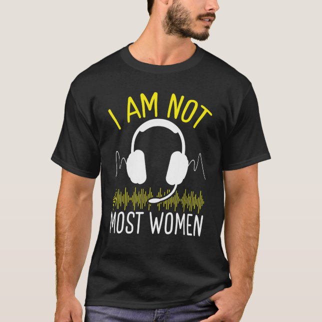 911 Dispatcher I am not most Women Gold Line Opera T-Shirt (Front)