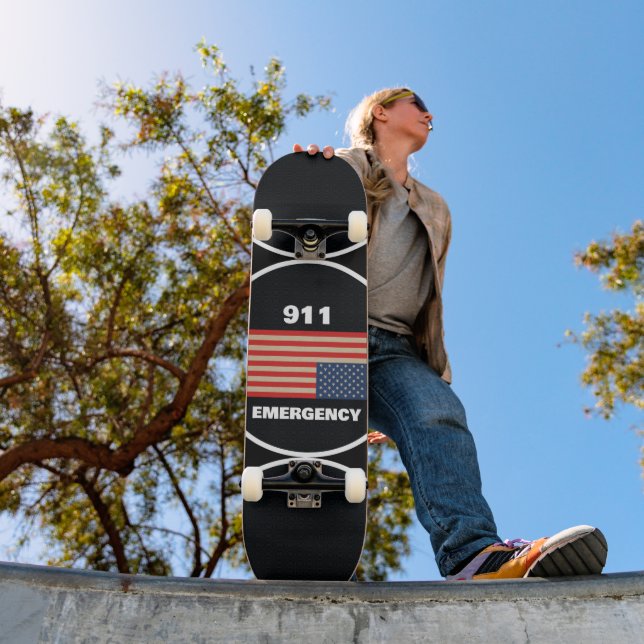 911 Emergency Skateboard (Outdoor 1)