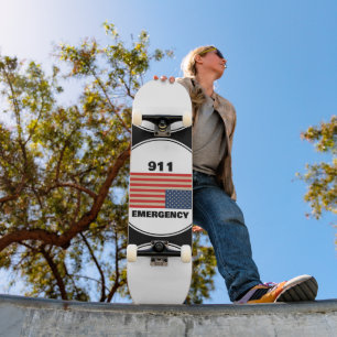 911 Emergency Skateboard