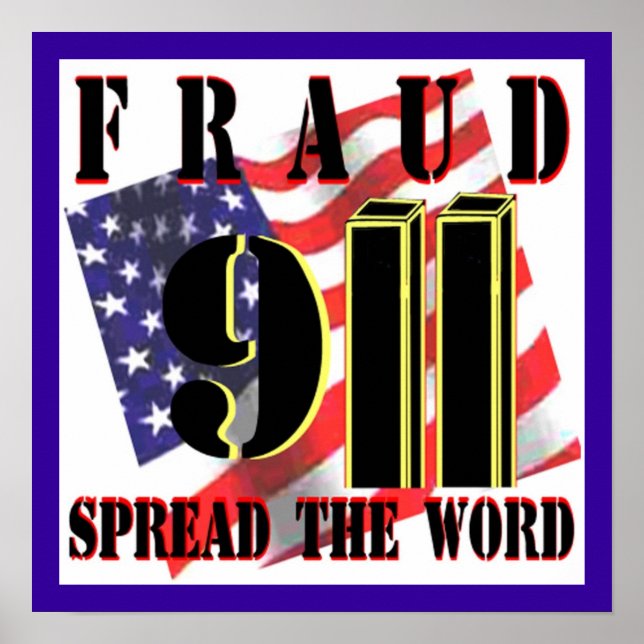 911 Fraud Poster (Front)