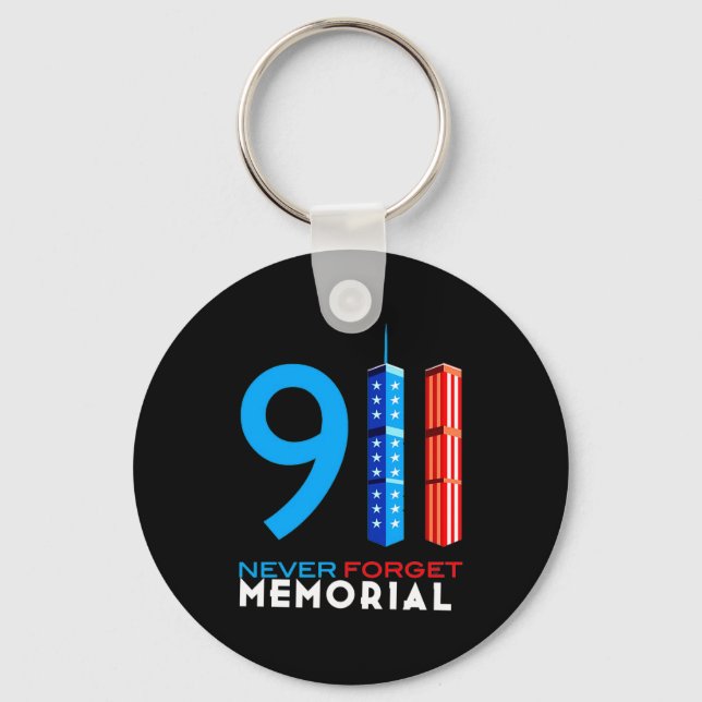 911 memorial 911 memorial  key ring (Front)
