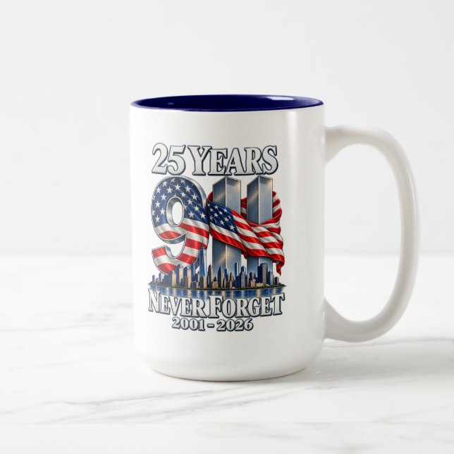 911 Never Forget Coffee Mug (Right)