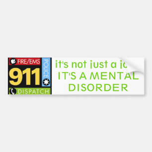 911 Operator Bumper Sticker