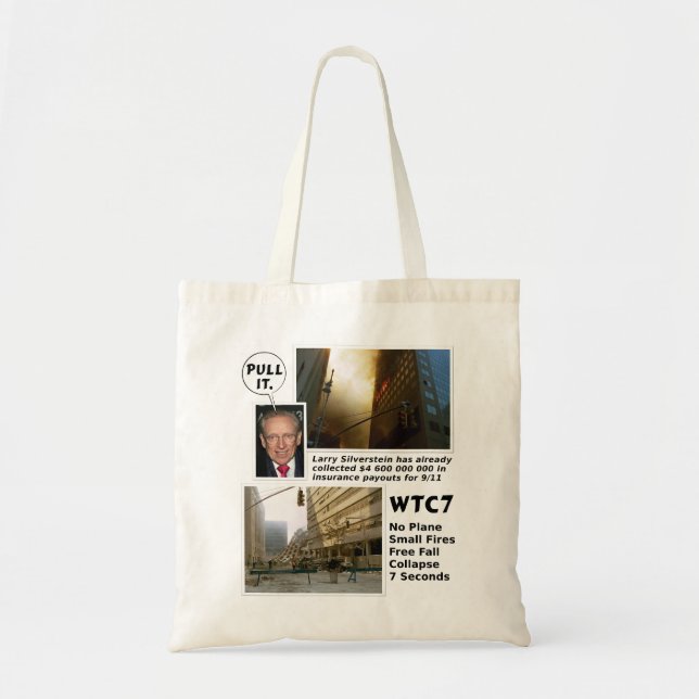 911 Truth WTC7 Pull It bag (Front)