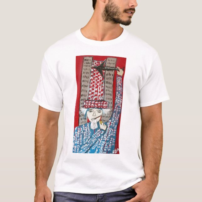 911 WAS FIXED RED T-Shirt (Front)