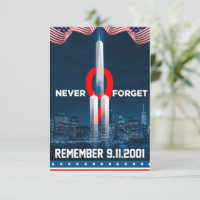 911 We Will Never Forget Remember 9.11.2001