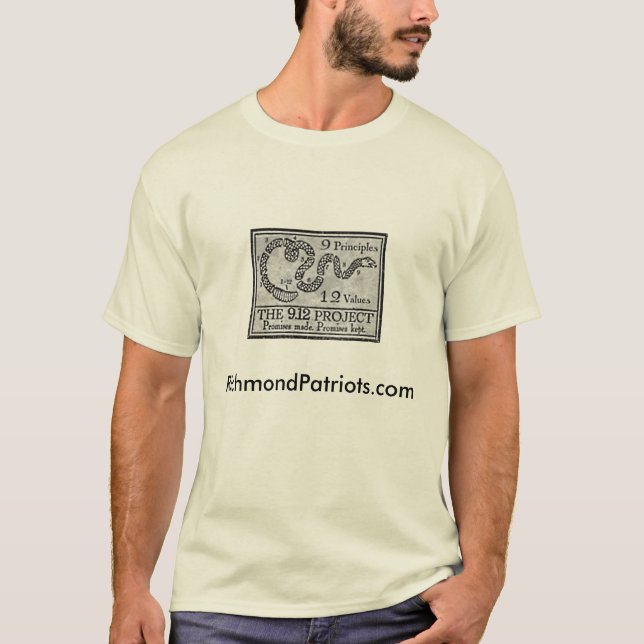 912snake, RichmondPatriots.com T-Shirt (Front)