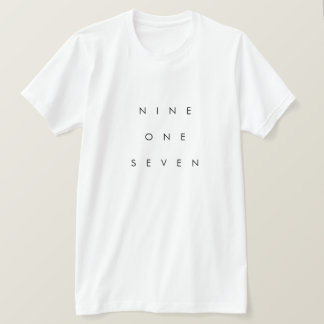 917 Area Code T-Shirt