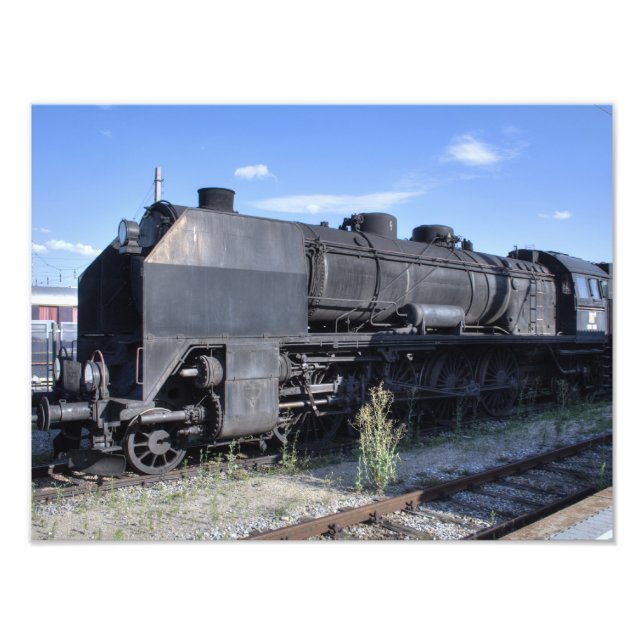 919.138 Steam Locomotive Photo Print (Front)
