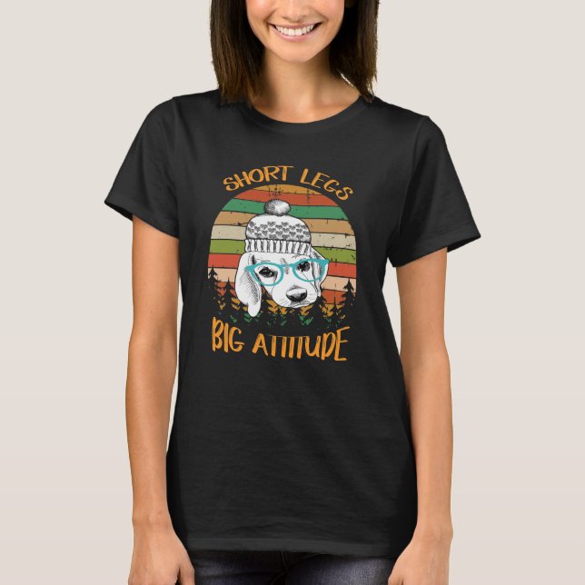 91 Short Legs Big Attitude T-Shirt (Front)