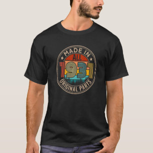 91 Year Old Made in 1931 Original Parts 91st Birth T-Shirt