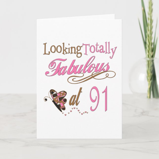 91st Birthday Card (Front)